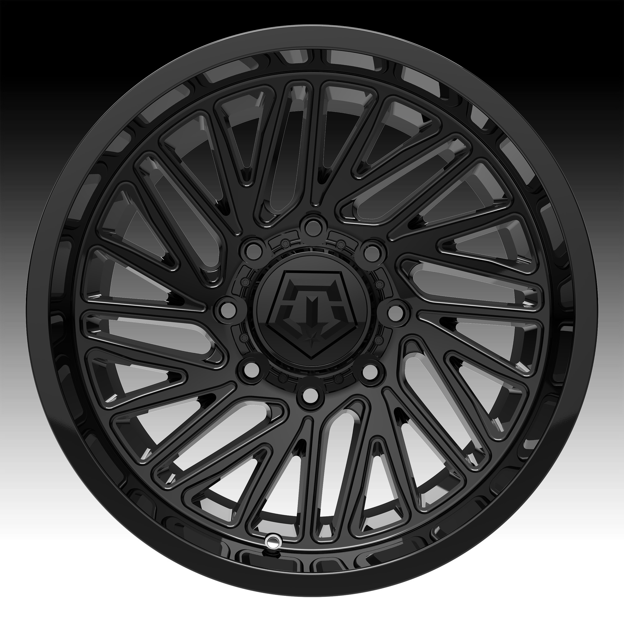 TIS Offroad 553B Gloss Black Custom Truck Wheels | Custom Wheels